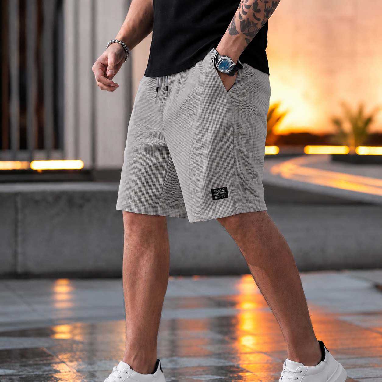 Nova | Short Texturizado Premium