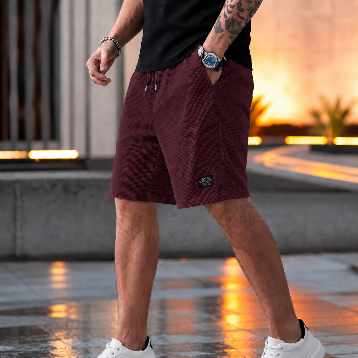 Nova | Short Texturizado Premium