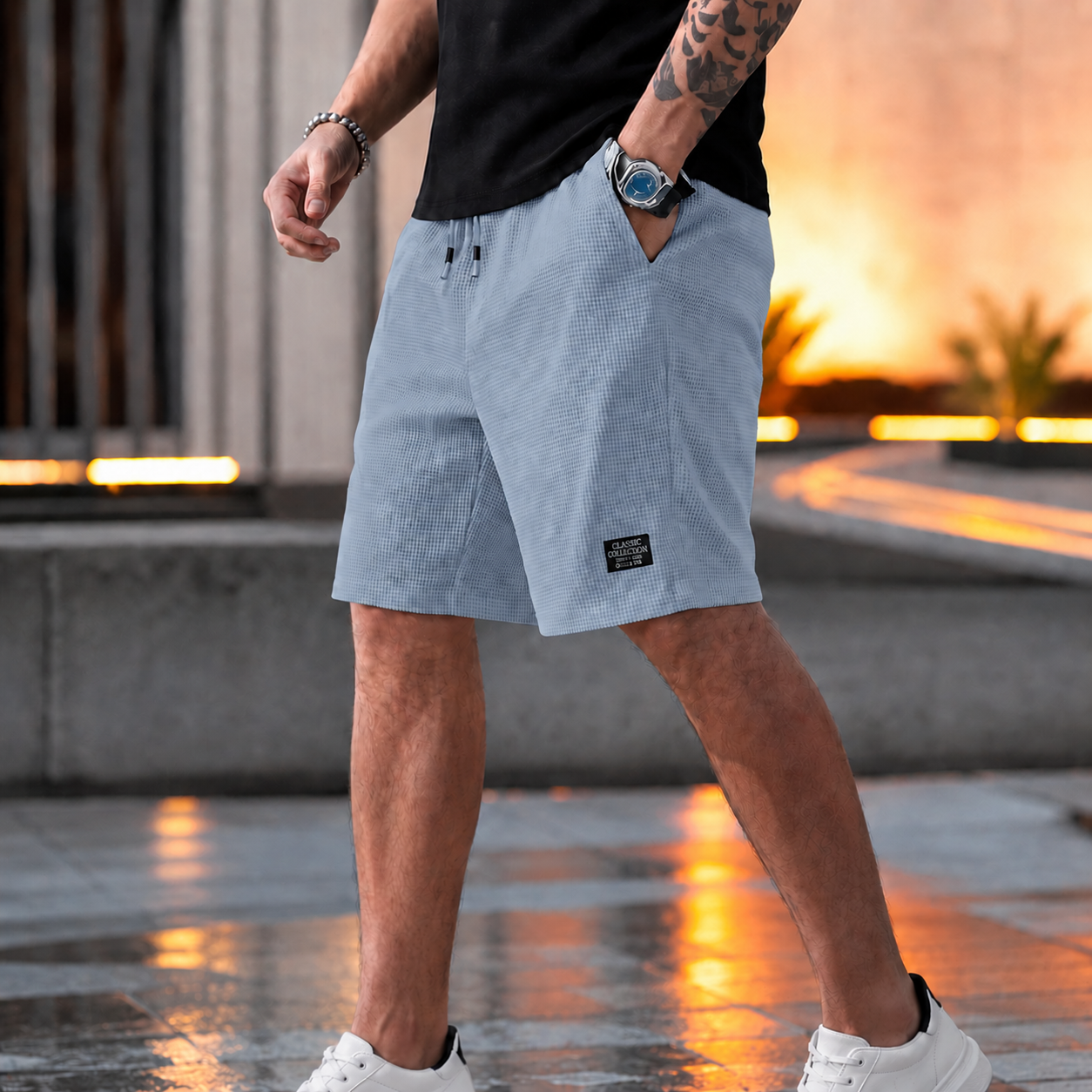 Nova | Short Texturizado Premium