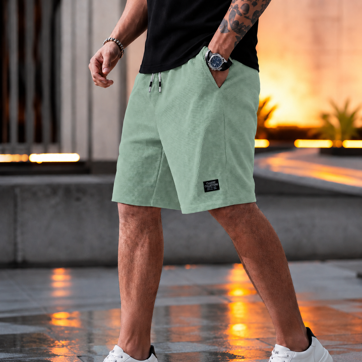 Nova | Short Texturizado Premium