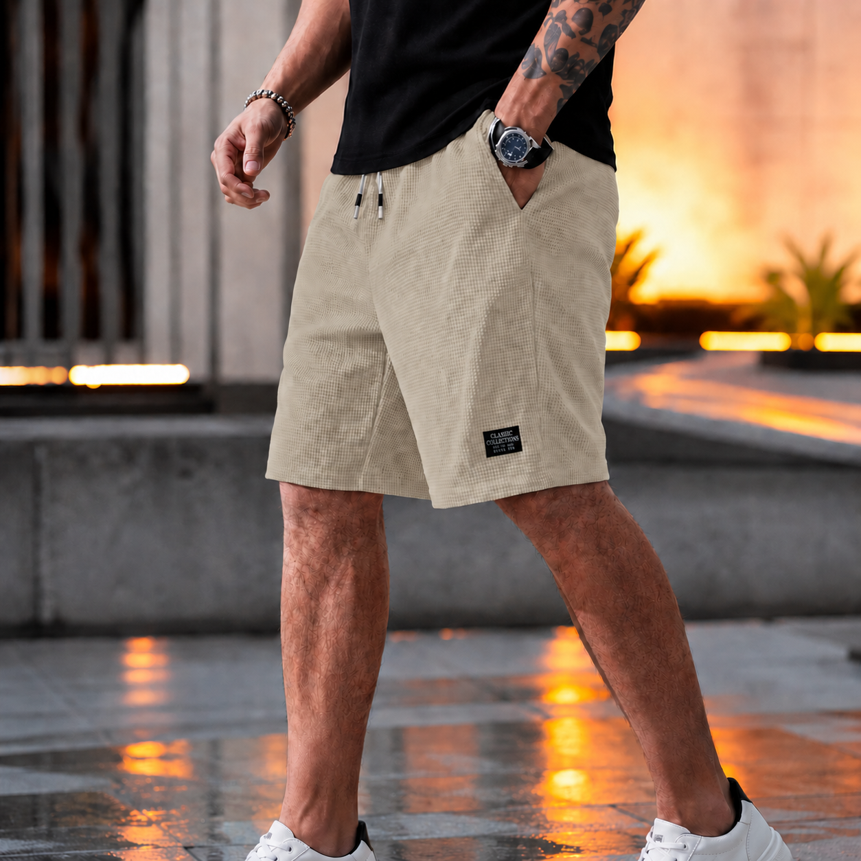 Nova | Short Texturizado Premium
