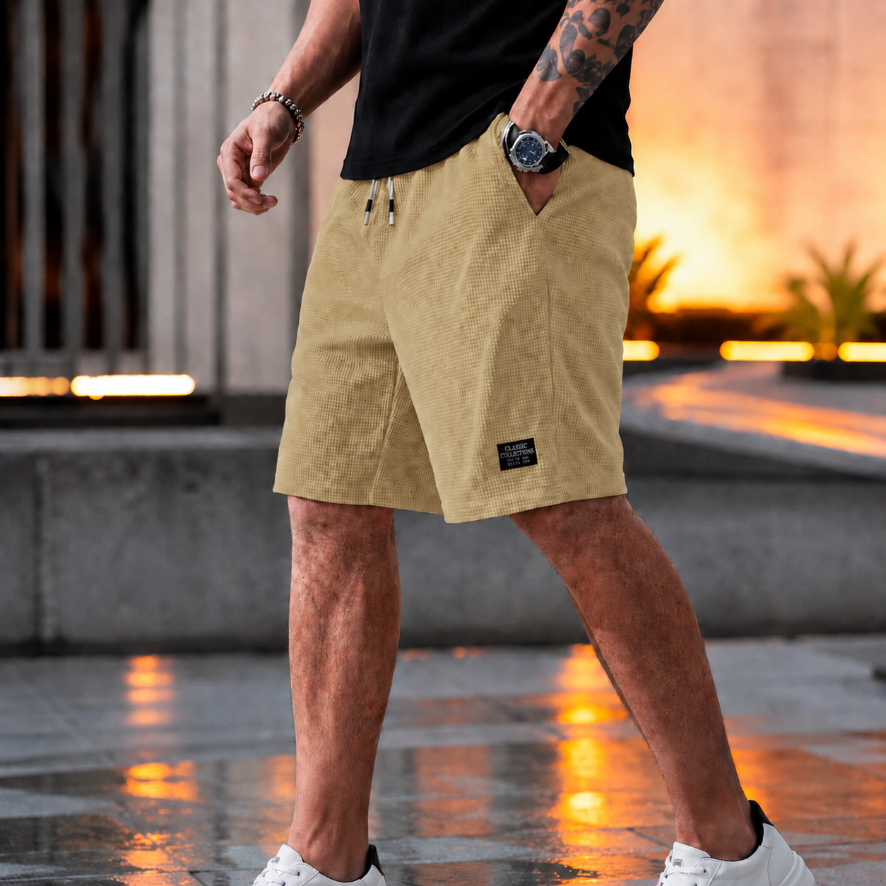 Nova | Short Texturizado Premium