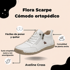 Diana: zapatos ortopédicos cómodos con cremallera
