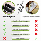 PasoLigero | Zapatos ergonómicos sin dolor