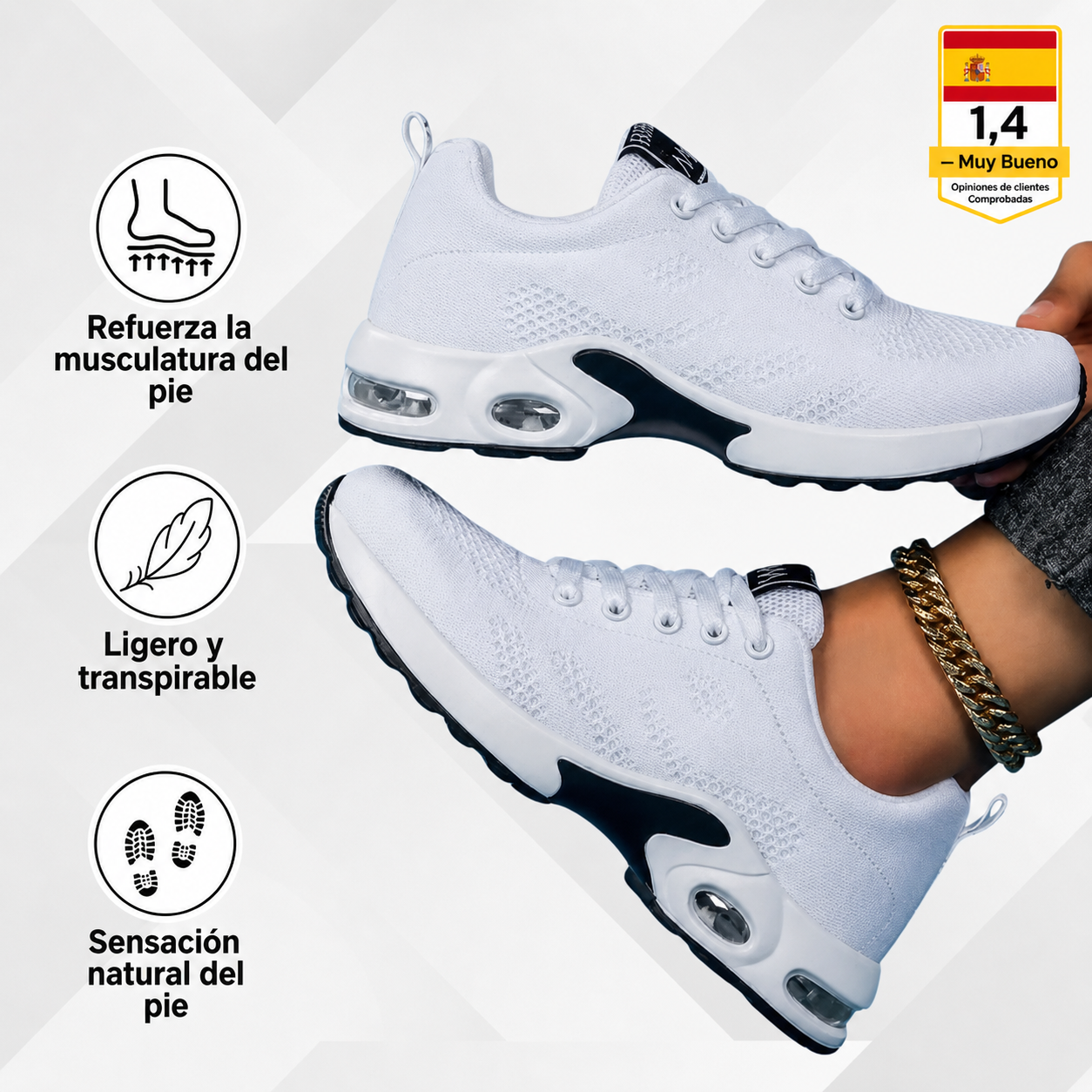 PasoLigero | Zapatos ergonómicos sin dolor