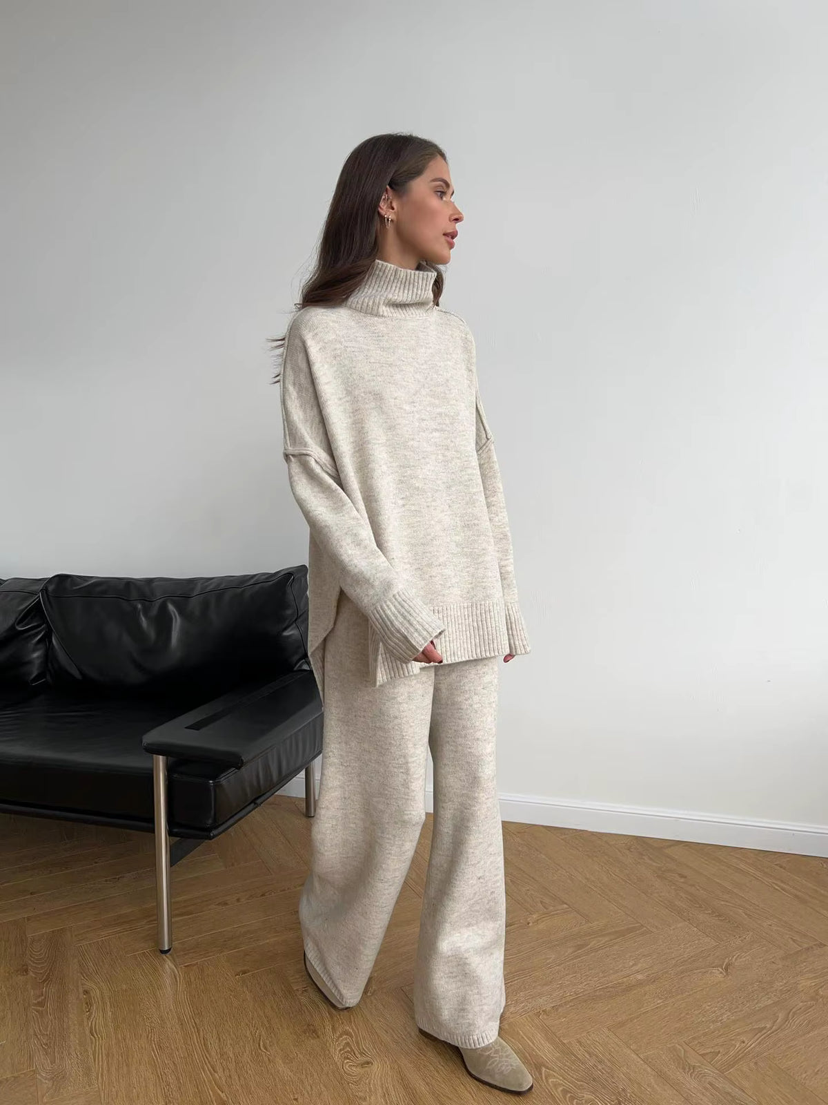 Alina | Conjunto de Punto Premium de Dos Piezas