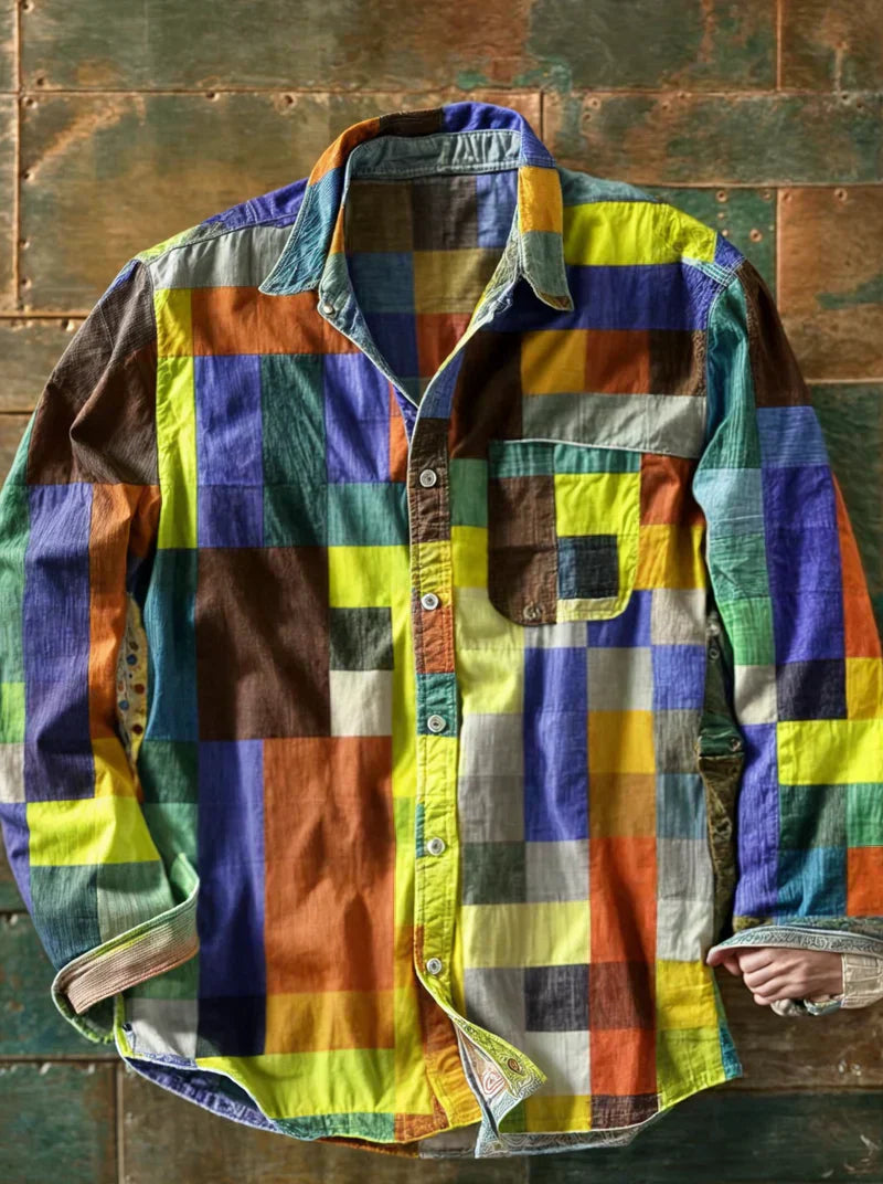 Javier: camisa elegante con un práctico bolsillo