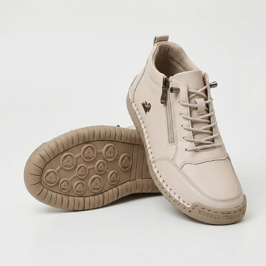 Diana: zapatos ortopédicos cómodos con cremallera