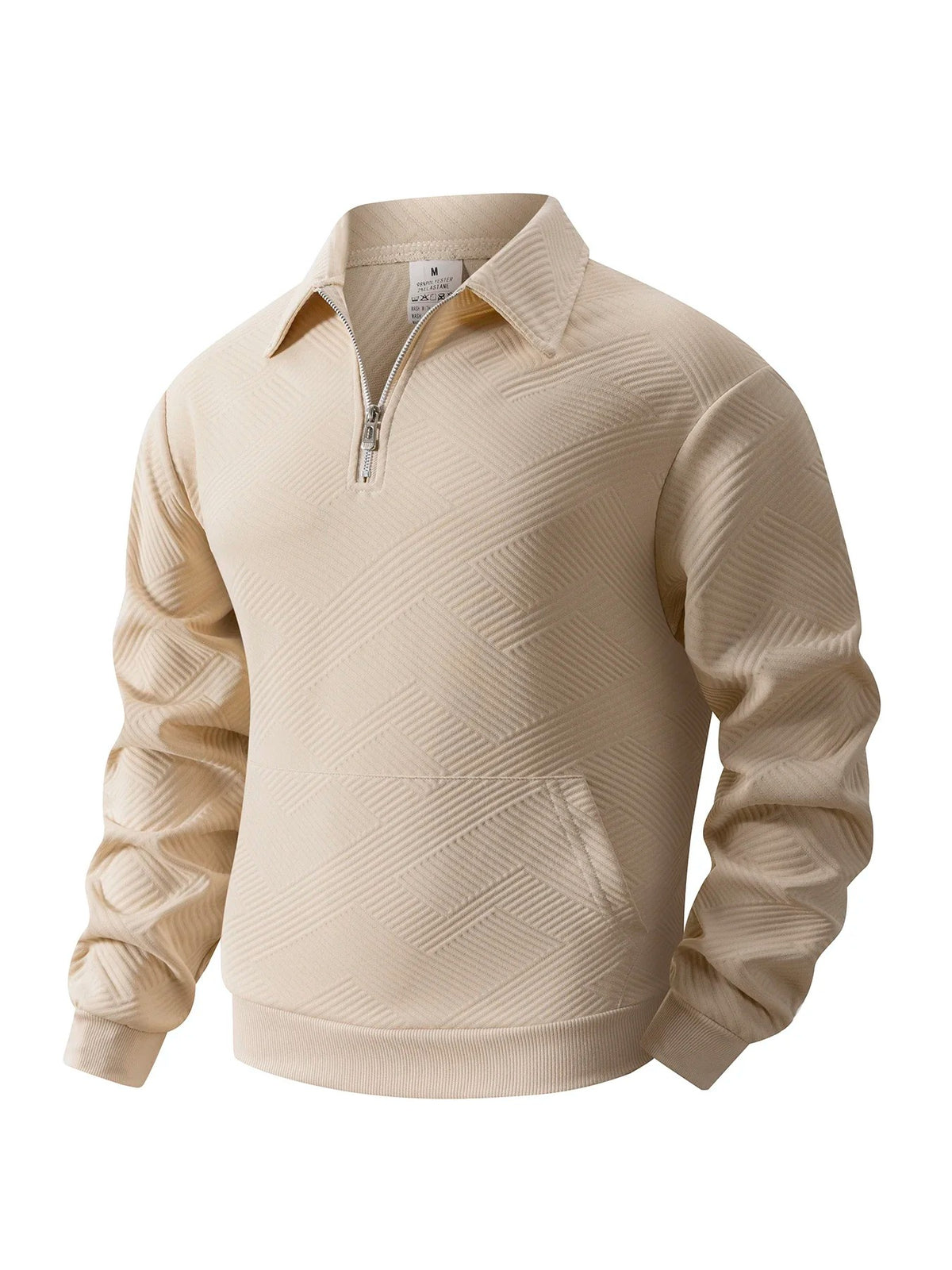 Nordik | Sudadera Premium con Cuello Alto y Cremallera