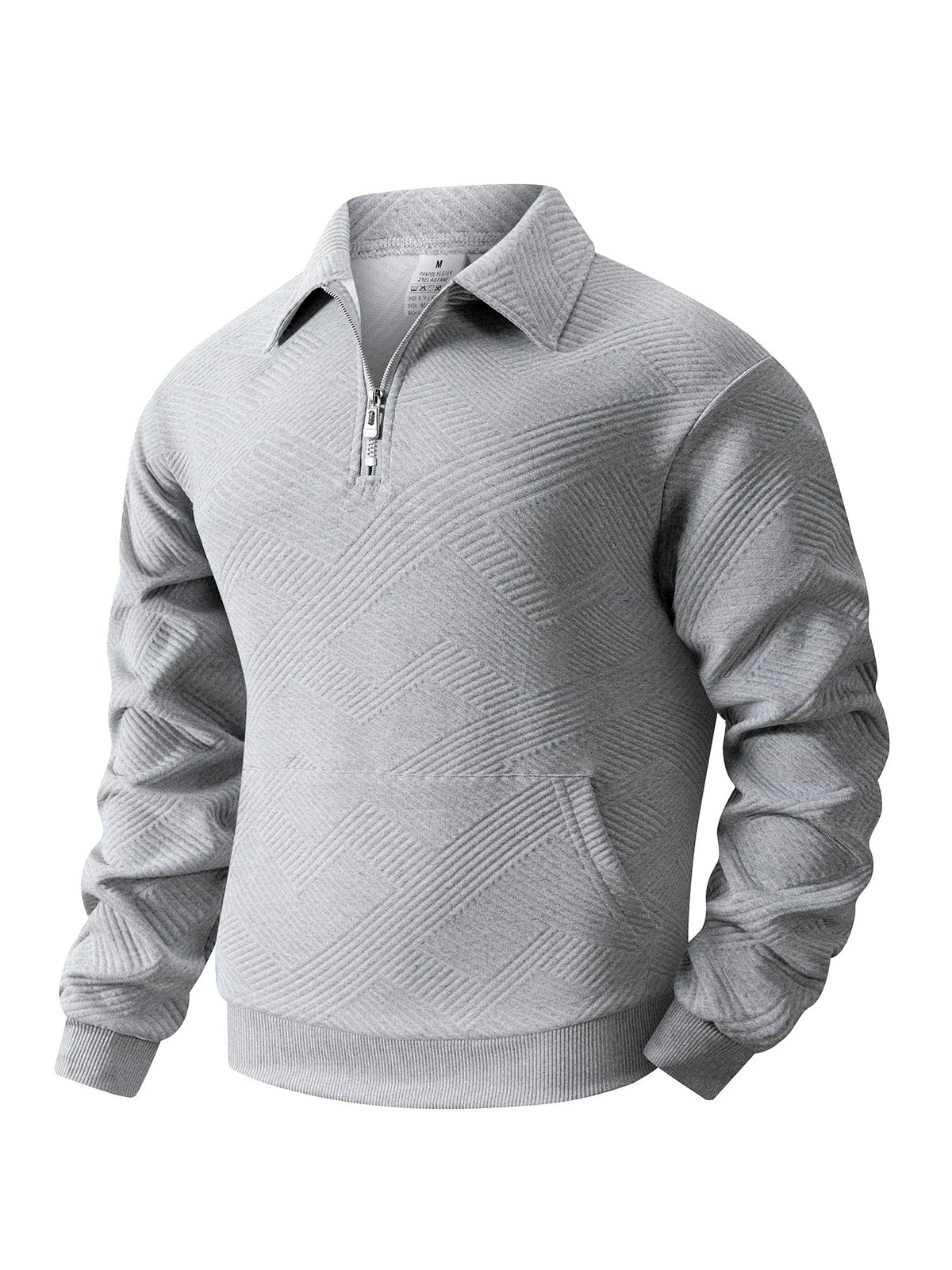 Nordik | Sudadera Premium con Cuello Alto y Cremallera