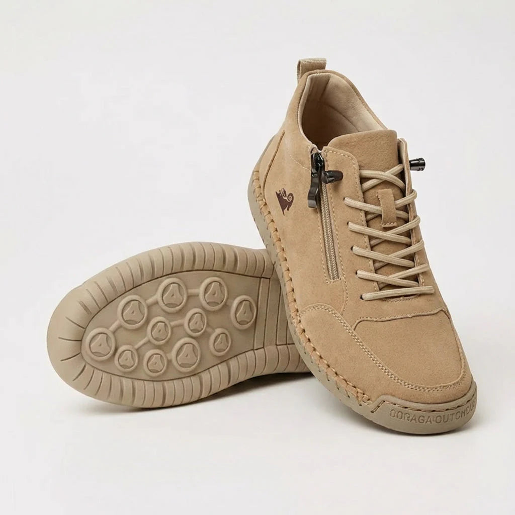 Diana: zapatos ortopédicos cómodos con cremallera
